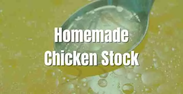 This is a delicious homemade chicken stock recipe that is perfect for adding an extra layer of flavor to your favorite dishes.